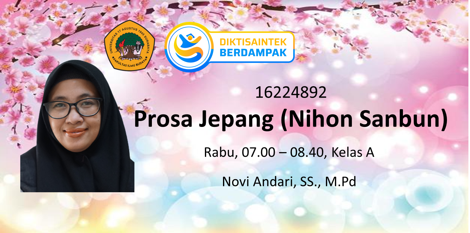 16224892 - PROSA JEPANG (NIHON SANBUN) - A - 20251