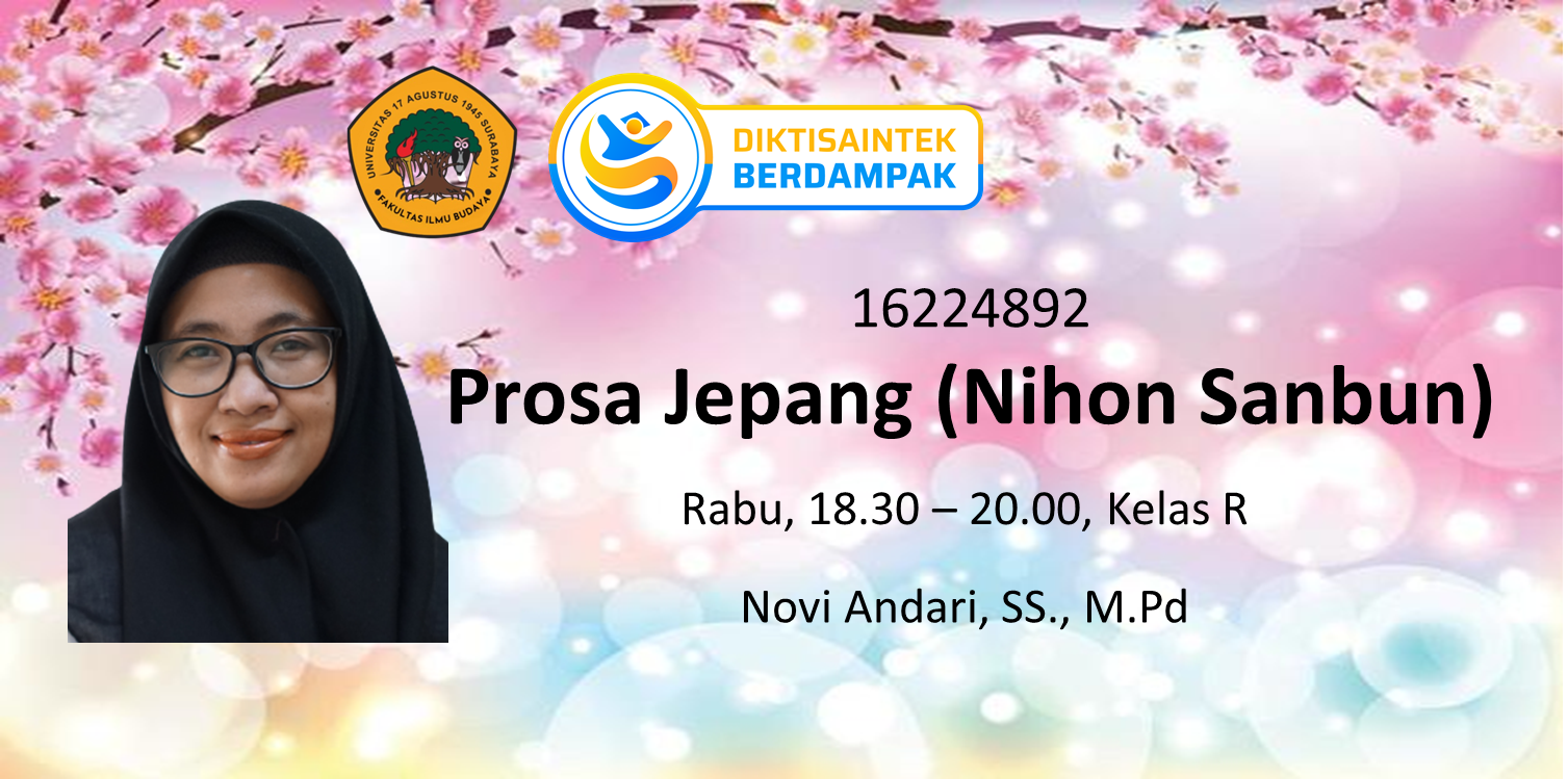 16224892 - PROSA JEPANG (NIHON SANBUN) - R - 20251