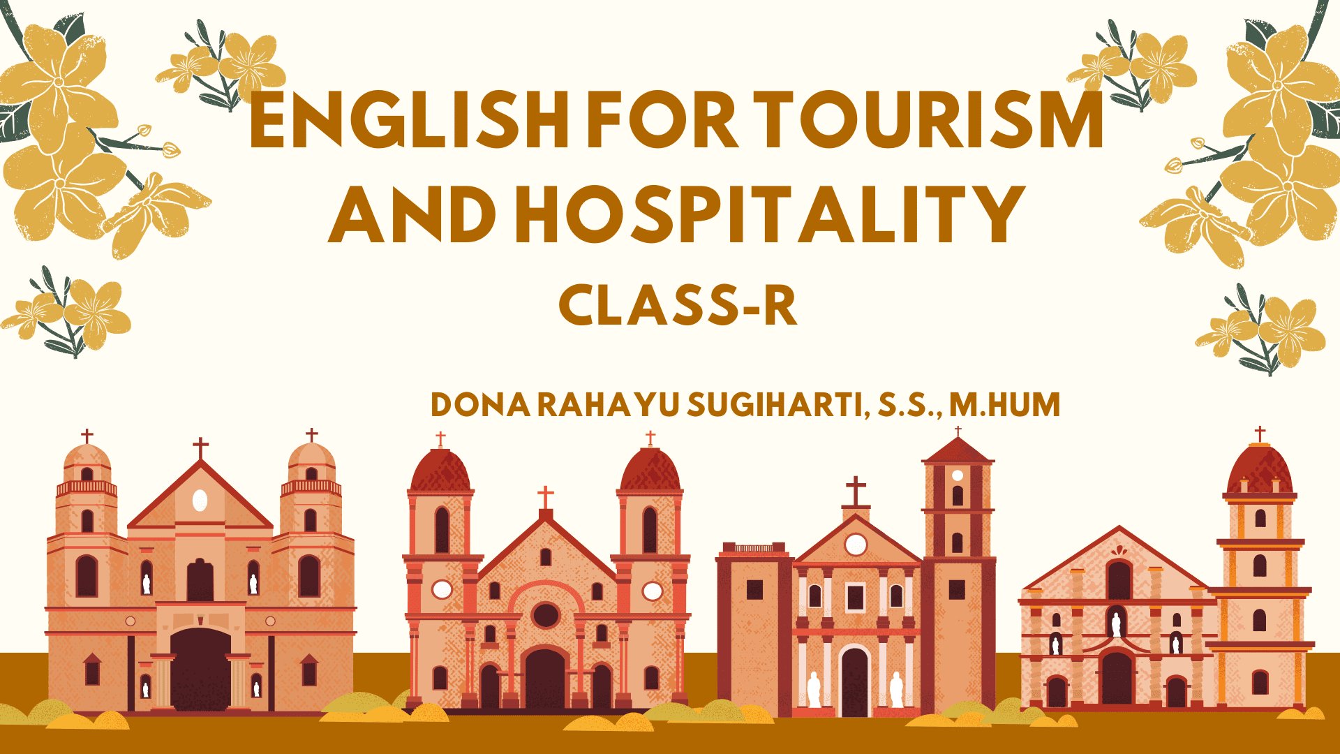 16124692 - ENGLISH FOR TOURISM AND HOSPITALITY - R - 20252