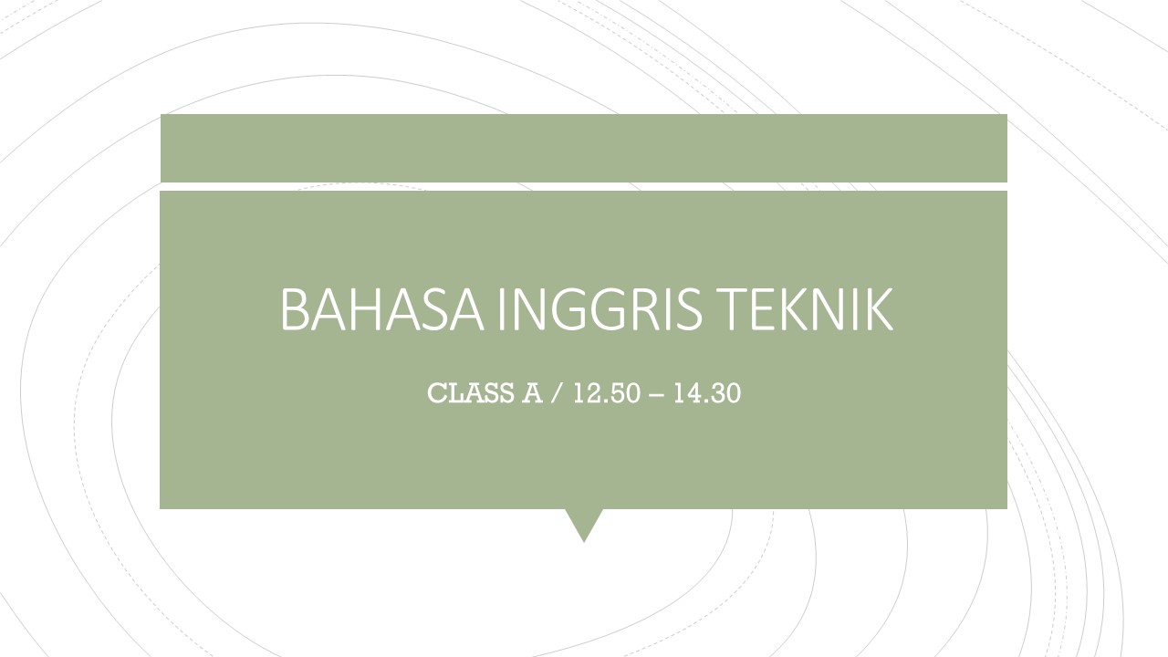 Course Image 18020012 - BAHASA INGGRIS TEKNIK - A - 20221