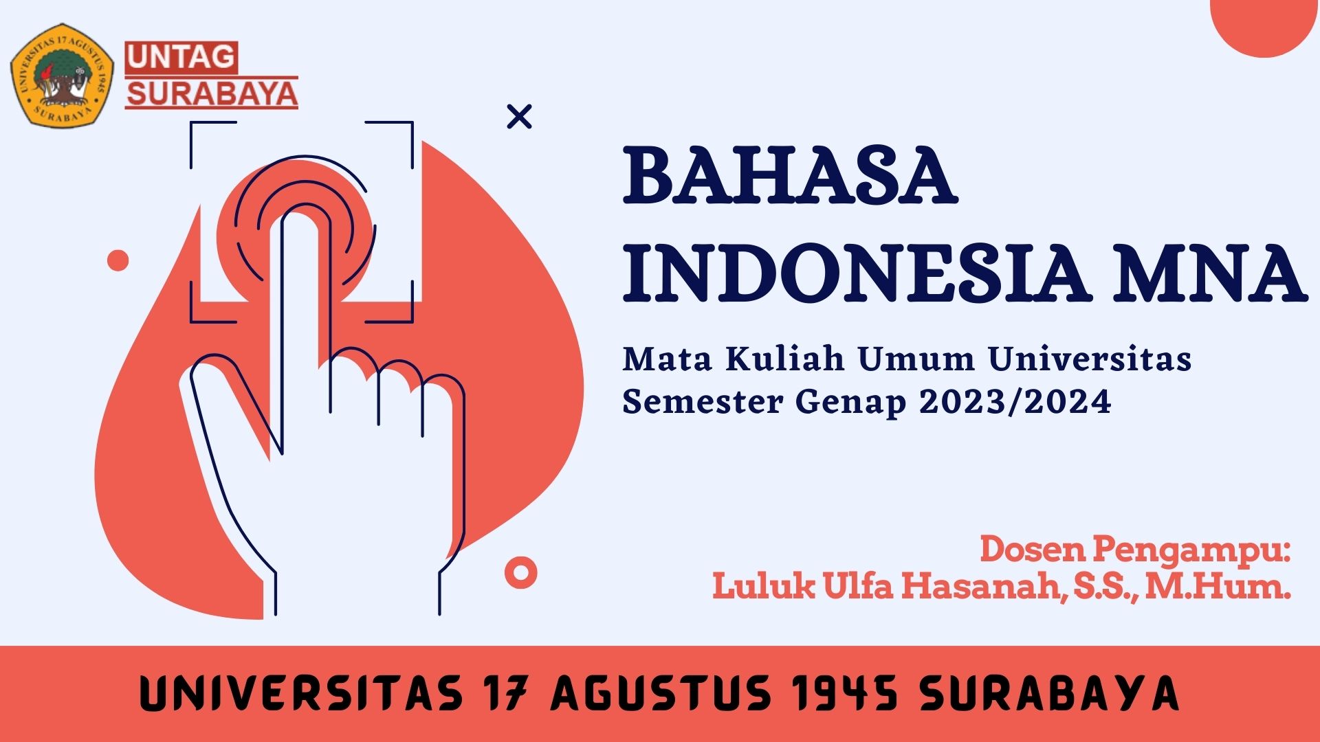 Course Image 802 -  BAHASA INDONESIA - MNA
